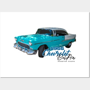 1955 Chevrolet BelAir Hardtop Coupe Posters and Art